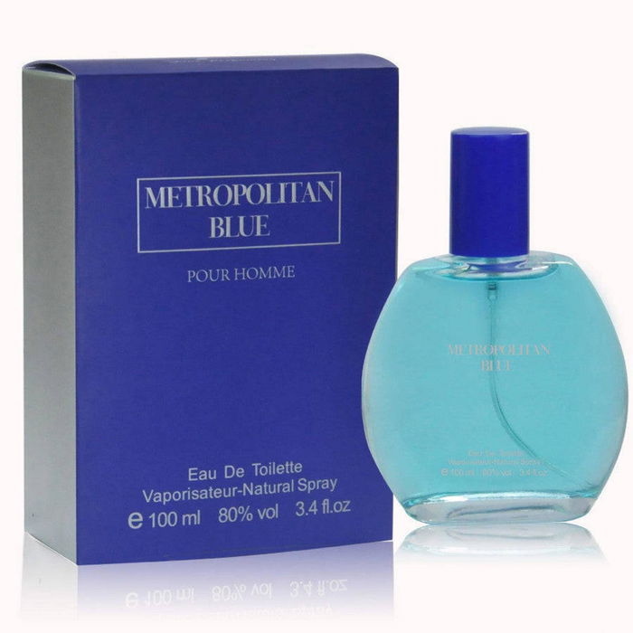 Fine Perfumery Metropolitan Blue - Eau de Toilette pour Hommes, 100 ml Fine Perfumery Metropolitan Blue - Eau de Toilette pour Hommes, 100 ml